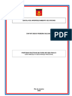 Partidos Políticos No Foro de São Paulo, Uma Ameaça À Segurança Nacional - Cap. Diego Pereira Salgado (ESAO), 2020