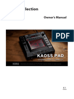 KaossPad Owner's Manual (KC4)