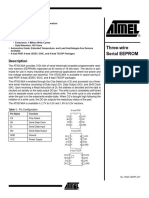 Three-Wire Serial EEPROM: Features