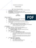 Criminal Procedure Outline