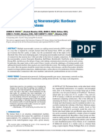 A Review of Spiking Neuromorphic Hardware Communication Systems