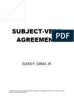 Subject-Verb Agreement