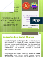 Understanding Social Change and Social Development