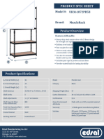 UR361872PB5B - 36Wx18Dx72H - Product Sheet