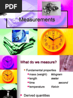 Measurements