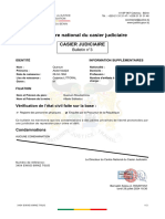 Casier Judiciaire