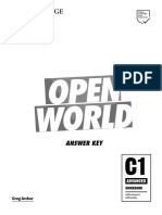 Open World Advanced Workbook Answer Key