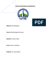 Microbiologia Del Huevo