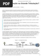 Haverá Salvação Na Grande Tribulação - Teologia