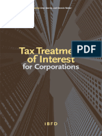 Tax Treatment of Interest