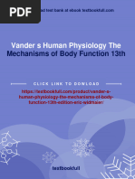 (PDF Download) Vander S Human Physiology The Mechanisms of Body Function 13th Edition Eric Widmaier Fulll Chapter