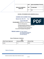 Module Handbook - Learning and Academic Skills 2024 - 2025