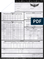 Wrath & Glory - Character Sheet