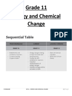 Grade 11 Energy and Chemical Change