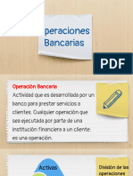 Tipos de Operaciones Bancarias