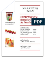 Marketing Plan: Sumptulupz (Snack Healthy Be Wealthy)