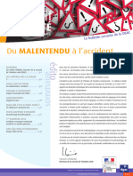 Malentendu À L'Accident: Sécurité