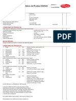 Datos de Prueba 3340420: Especificacion Bomba