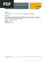 How To Use Pop-Up Windows in An Web Dynpro For Java Application