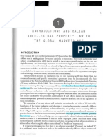 Bowrey Et Al, Australian IP CB. Class 1 Readings