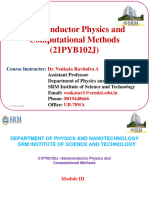 Unit 3 Optoelectronic Properties of Semiconductors