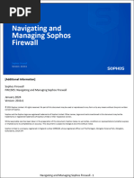 FW1505 20.0v1 Navigating and Managing Sophos Firewall