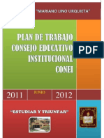 Plan de Trabajo Conei 2011 - 2012