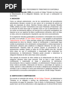 Estructura Del Procedimiento Tributario en Guatemala