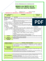 Ses-Com-Escribimos Una Receta de Un Plato Típico de Nuestra Región