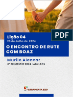 Subsídio - O Encontro de Rute Com Boaz 04 - 3Tm 2024 - Gratuito