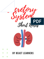 Excretory System Short Notes Beast Learners