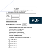 SMA Biologi 10 Penilaian Sumatif 3