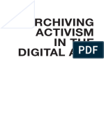 Archiving Activism in The Digital Age 2024