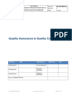 Quality Assurance & Quality Control Plan