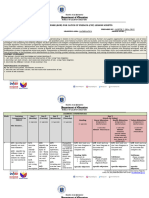 Department of Education: Budget of Work (Bow) For Catch-Up Fridays (Cuf) Lesson Scripts