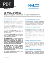 3D TRASAR 3DT120 Cooling Water Dispersant - SP