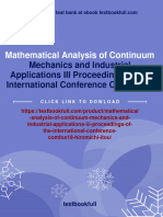 Mathematical Analysis of Continuum