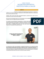 Nutricion Deportiva Anef ONLINE