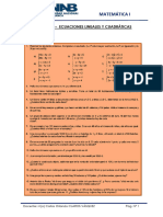 Actividad N 04 - Ejercicio Ecuaciones Lineales y Cuadraticas