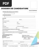 Dossier de Candidature 2024 Groupe Alternance Orléans