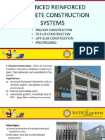 Advanced Reinforced Concrete Construction Systems