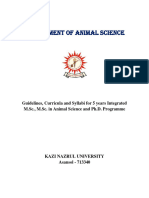 Department of Animal Science