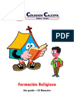 Formación Religiosa - III BIM