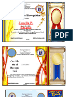 Award Certificates EDITABLE