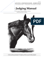 Horse Judging Manual