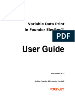 Variable Data Print User Guide