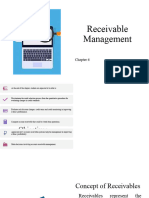 Chapter 6 - Receivable Management