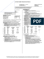 Injection Pump Specification ©