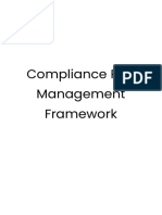 Compliance Risk Management Program