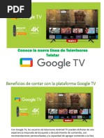 Nuevos Modelos Telstar Televisores Google TV011123